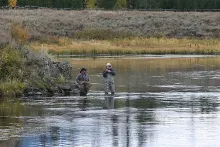 User submitted picture: Guide Fred and client Don...